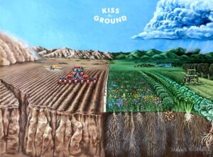Kiss the Ground - Illustratie van Maggie Eileen